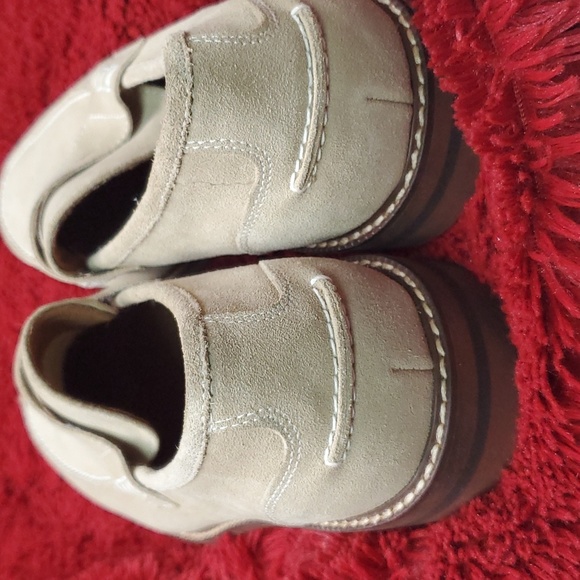 Florsheim tan/cream men's dress shoes - Picture 4 of 11